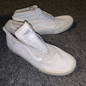 White high top vans